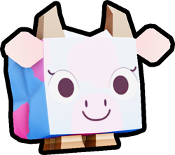 Cotton Candy Cow, Pets